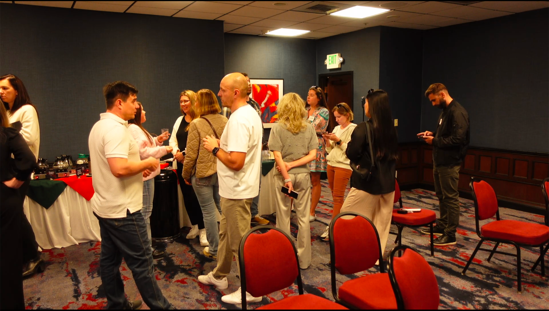 Cleaning business professionals collaborating and growing together